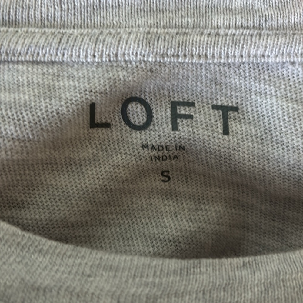 LOFT Rhinestone Bow Sweater Top - Picture 5 of 6